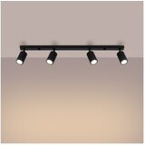 Nice Lamps Crna stropna svjetiljka 6,5x81 cm Gleam – | shoptok.hr