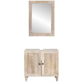 vidaXL Set namještaja za kupaonicu Zidne 2 pcs Bijelo 62 x 33 x 58 cm | shoptok.hr