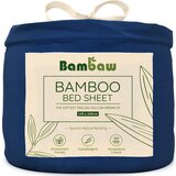 Bambaw rjuha iz bambusa 140 x 200 cm - navy blue Cene