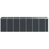  Vrtno spremište antracit 191 x 640 x 198 cm pocinčani čelik | shoptok.hr