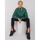 BASIC Feel Good Sweatshirt-RV-BL-5185.90P-dark green | ePonuda.com