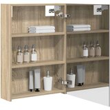  Kopalniška ogledalna omara Sonoma hrast 50 x 14,5 x 70 cm, (5000232919) | Shoptok.si
