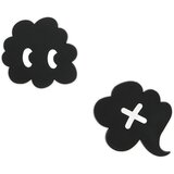 Cropp stickers - črna | Shoptok.si