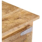  Stolić za kavu 70 x 70 x 30 cm od masivnog drva manga | Eponuda.ba