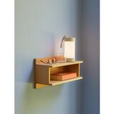 Hübsch Polica s više razina u dekoru hrasta u prirodnoj boji 40 cm Misty – | shoptok.hr