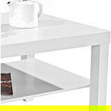 Mömax klubska mizica light, bela | Shoptok.si