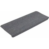  Samoljepljivi otirači za stepenice 15 kom 65x24,5x3,5 cm sivi | shoptok.hr
