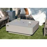 Gardenson Miza Z Ognjiščem Lucerne, Svetlo Siva | Shoptok.si