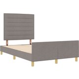  Krevet u taupe boji 140x200 cm od tkanine | shoptok.hr