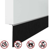 vidaXL Samolepljiva tesnila za vrata 2 pcs srebrna 100 cm | Shoptok.si