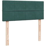 vidaXL Box spring krevet s madracem tamnozeleni 120x200 cm baršunasti | shoptok.hr