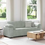  Trosjed Sofa Svijetlosiva 220x77x82 cm Baršun | shoptok.hr