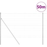  Temeljna zavarena žičana ograda 50 x 1,4 m Pocinčani čelik | shoptok.hr