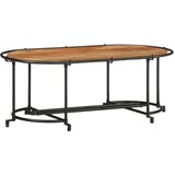  Stolić za kavu 110 x 55 x 40 cm od masivnog bagremovog drva Smeđa | Shoptok.si