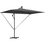 vidaXL Senčnik Antracit 294 x 200 x 270 cm Poliester in aluminij, (5000187707) Cene