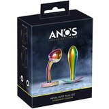 Anos Metal Rainbow - set metalnog analnog dilda (2 dijela) Anos Metal Rainbow - set metalnog analnog dilda (2 dijela) Slike