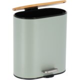 Tendance kanta za smeće na pedalu 5L soft close metal-bambus, zelena | shoptok.hr