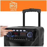 Manta karaoke, 80W, FM, BT, USB, SD, bež mikr, gitara, baterij, crni SPK5021PRO | shoptok.hr