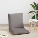  Podesivi podni naslonjač Sivosmeđa Tkanina | Eponuda.com