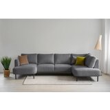 Scandic temno siva kotna sedežna garnitura (desni kot/v obliki črke "u") hero – | Shoptok.si