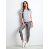 BASIC Feel Good T-shirt-RV-TS-4834.18P-light grey | shoptok.hr