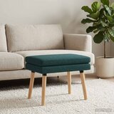  Klupa s dvostrukim slojem Tamnozelena 60 x 40 x 46 cm Tkanina | shoptok.hr