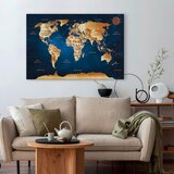 Artgeist Slika Na Platnu The Dark Blue Depths | Shoptok.si