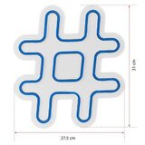 WALLXPERT dekorativna plastična led rasveta hashtag blue | ePonuda.com