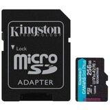 Kingston Kingston+SD adapter SDCG4/256GB - 200/160 MB/s Micro SD Card 256GB Cene
