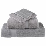 Premium ručnici za goste SOLUND 10 kom. sive boje 30x50 cm 600 g/m² | Shoptok.si