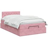  Krevet od pjene s madracem i LED-om Ružičasta 120 x 190 cm | shoptok.hr