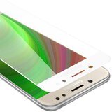 Cadorabo Oklepni film Full Screar, združljiv s Samsungom - zaščitnim filmom v prozornem z belim - kaljenim zaščitnim steklom v 9H trdoti s 3D dotikom, (20604216) Cene