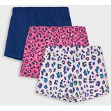 Sinsay Pamučne kratke hlače s leopard uzorkom 3 pack | shoptok.hr