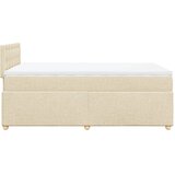  Krevet box spring s madracem krem 120 x 190 cm od tkanine | shoptok.hr