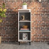  Komoda boja hrasta sonome 34,5x32,5x90 cm konstruirano drvo | shoptok.hr