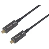 USB-C to C Active Optical Cable, 10m, PD 60W, 8K /60Hz, 10Gbps, Video+Data+PD