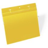 Durable Žepki z žičnimi vezicami A4 DU175404 ležeči rumeni, 50 kos | Shoptok.si