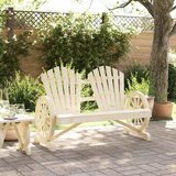  Vrtni dvosjed Adirondack od masivne jelovine | shoptok.hr