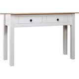  Konzolni stol od borovine bijeli 110x40x72 cm asortiman Panama | shoptok.hr
