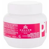 Kallos Cosmetics placenta maska za suhe in poškodovane lase 275 ml