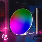 BRILO LED RGBIC prigušiva stona lampa TARA LED/6W/230V 3000-6500K bela + daljinski upravljač | Eponuda.com
