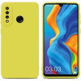 Cadorabo Case, združljiv s Huawei v tekočini rumeni - zaščitni pokrov, narejen iz fleksibilnega silikona TPU, (20603233) | Shoptok.si