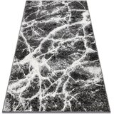 RugsX Preproge Preproga BCF Morad MARMUR marmor - antracit 60x110 cm Črna | Shoptok.si