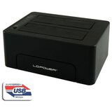 LC-Power lc-dock-chdd docking station,type C2,5"/3,5" sata hdds/ssds, u