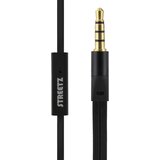 Streetz E110 In-ear Slušalice s Daljinskim i Mikrofonom, Crne | shoptok.hr