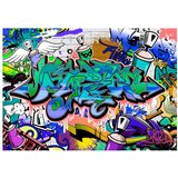  Tapeta - Graffiti: blue theme 350x245 | shoptok.hr