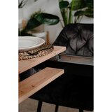 MID.YOU Jedilna miza , črna, hrast artisan | Shoptok.si