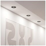 Eglo 902244 - komplet 3x led ugradnih stropnih reflektora barranco 1xGU10/4,5W/230V crne | Eponuda.com