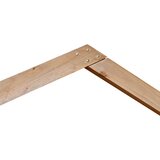  Vjenčani luk Svijetlosmeđa 221 x 92 x 216 cm Čvrsto borovo drvo | shoptok.hr