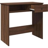 vidaXL Radni stol boja smeđeg hrast 80x40x75 cm od konstruiranog drvo | shoptok.hr